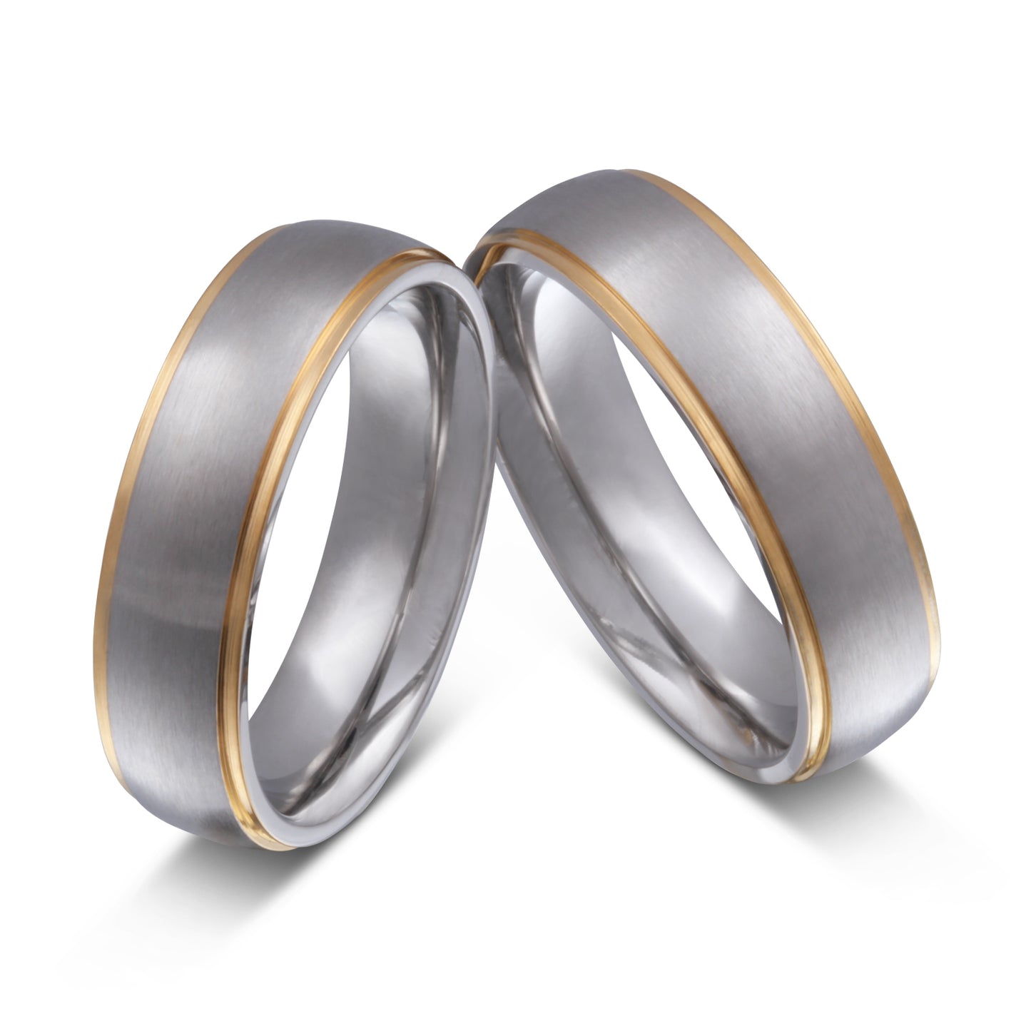 Majesto Partnerring-Set mit Lasergravur