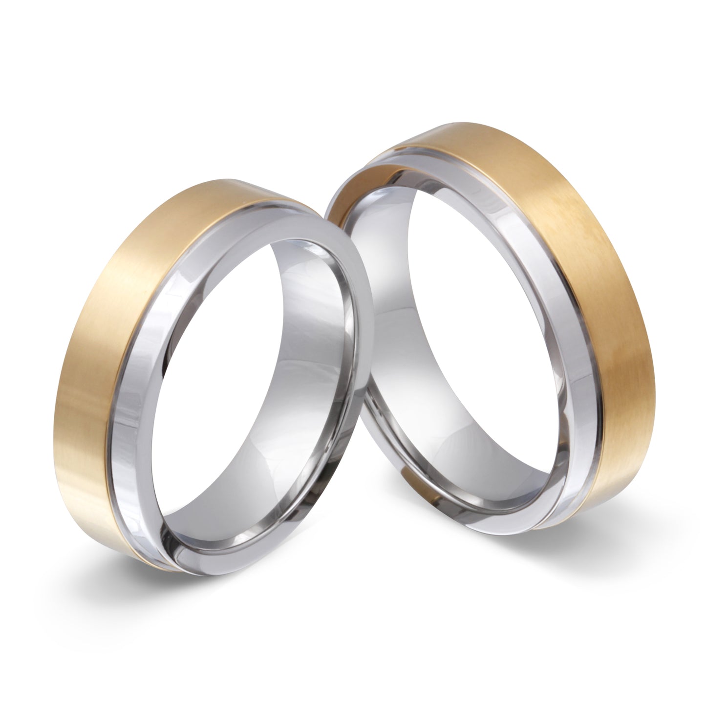 Beren Partnerring-Set mit Lasergravur