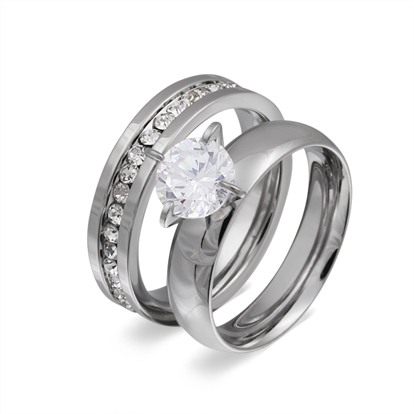 Faramir Partnerring-Set mit Handschriftgravur