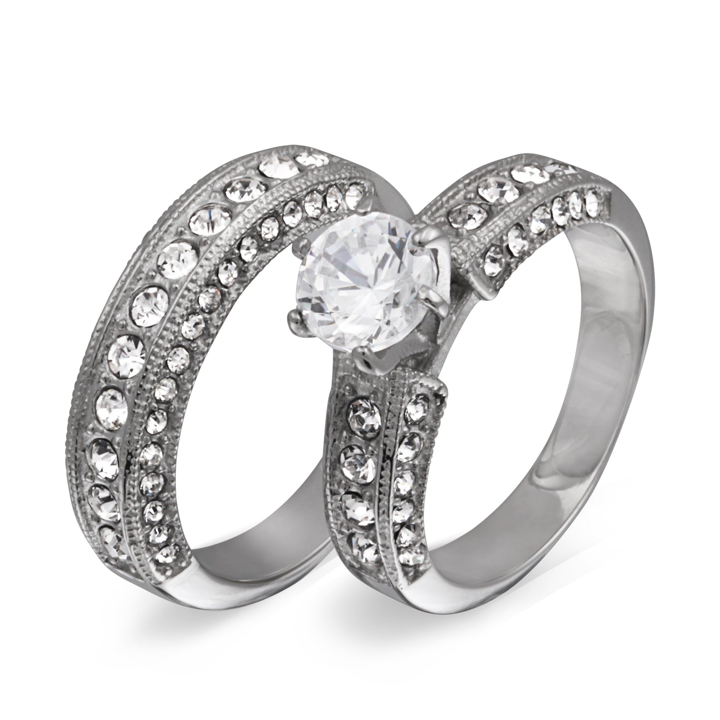 Ingold Partnerring-Set mit Handschriftgravur