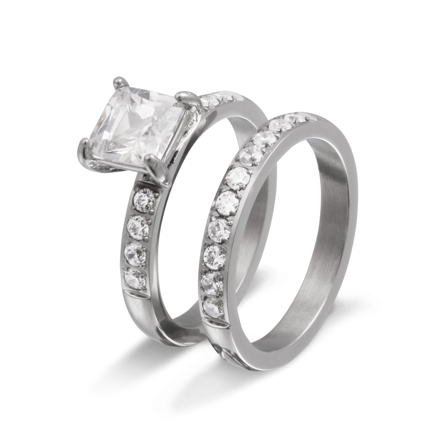 Hador Partnerring-Set mit Handschriftgravur