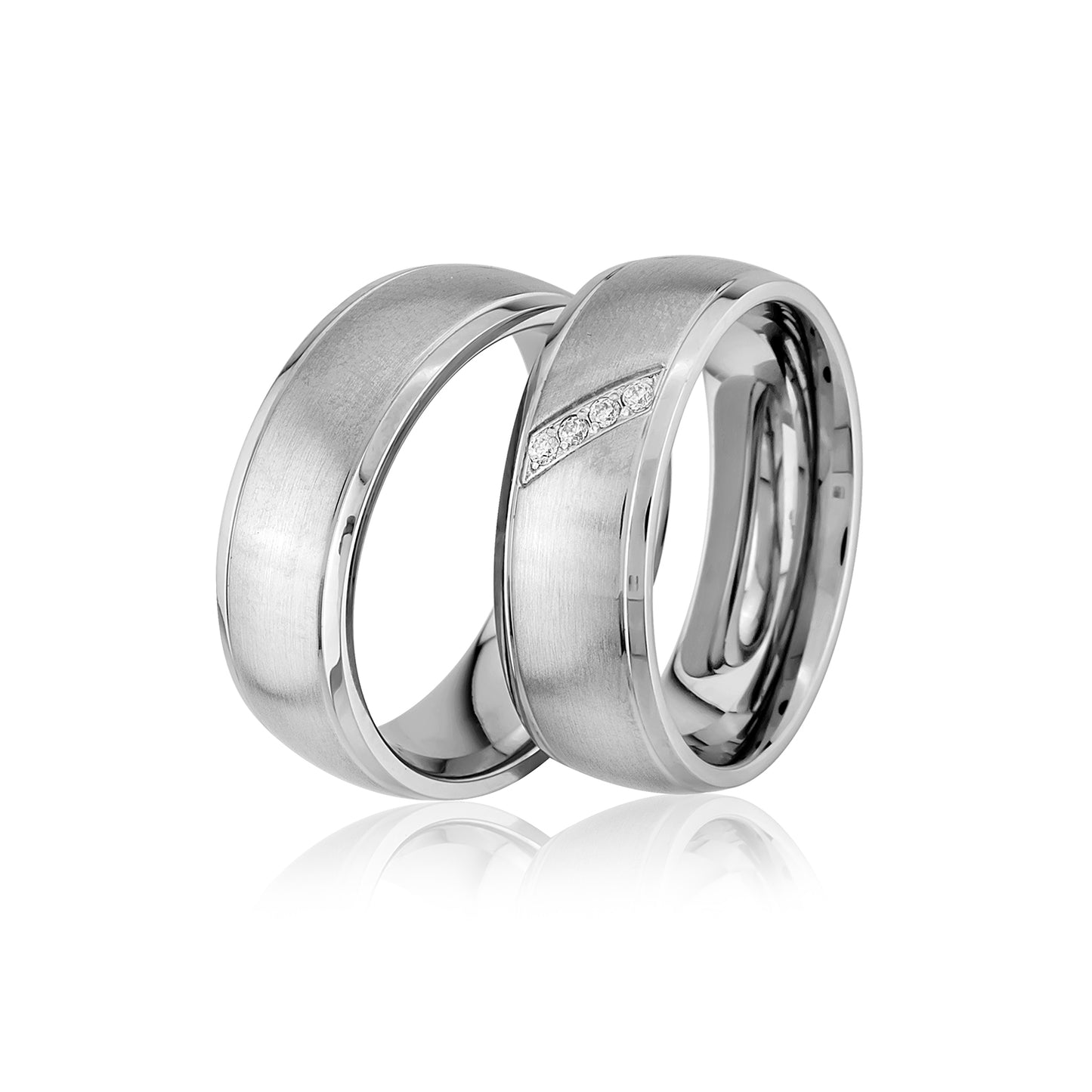 SweetSpot Partnerring-Set mit Handschriftgravur