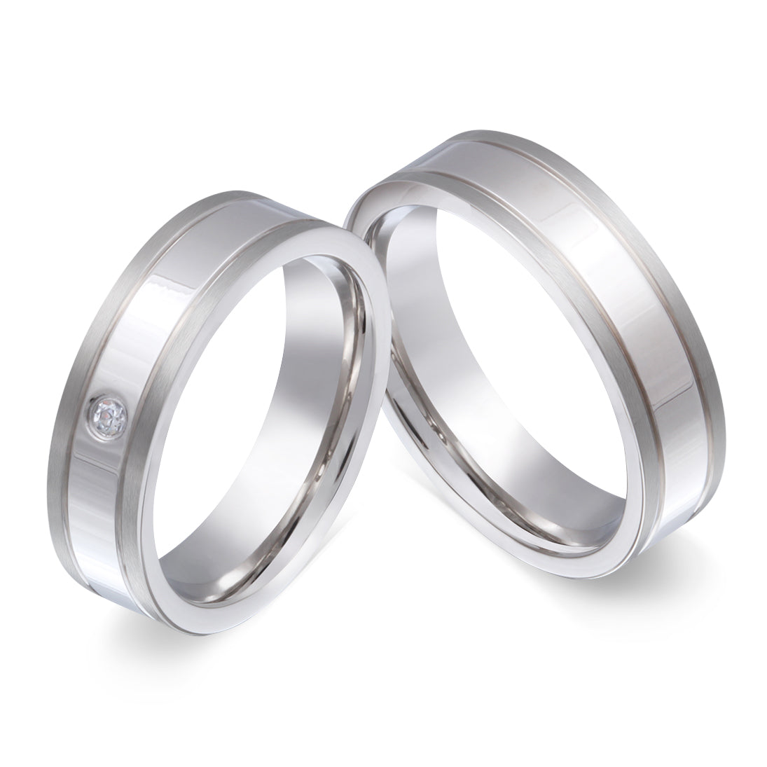 Bianda Partnerring-Set mit Handschriftgravur