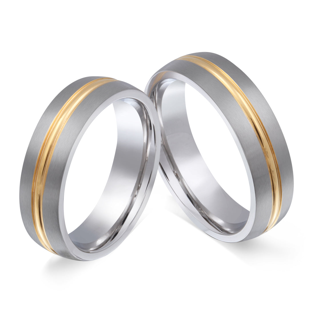 OneLine Partnerring-Set mit Handschriftgravur