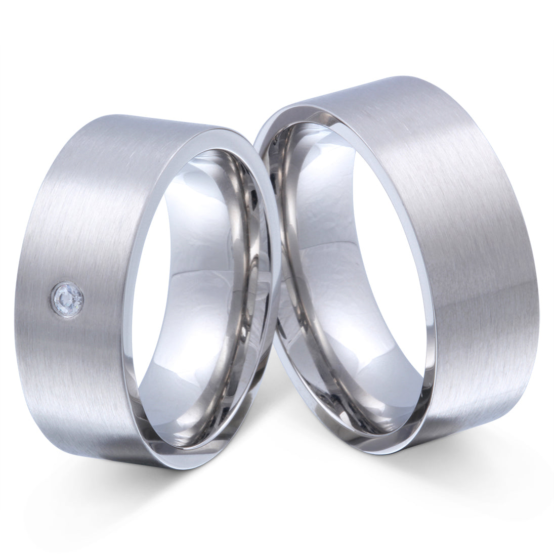 Devon Partnerring-Set mit Handschriftgravur