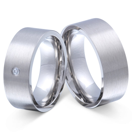 Devon Partnerring-Set mit Handschriftgravur