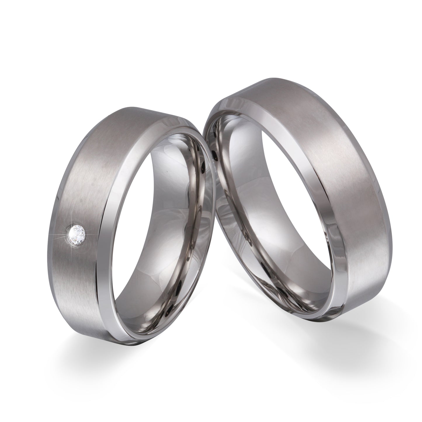 Ephesia Partnerring-Set mit Handschriftgravur