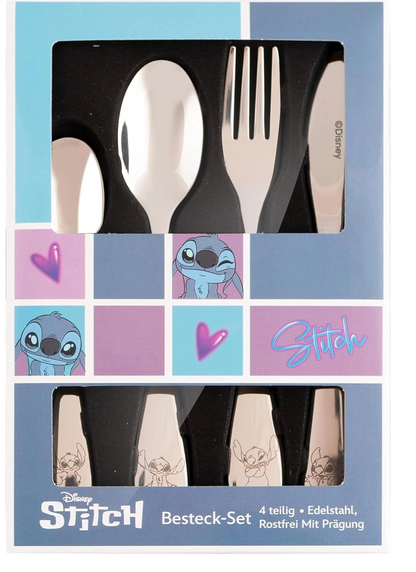Stitch Kinderbesteck Detailansicht