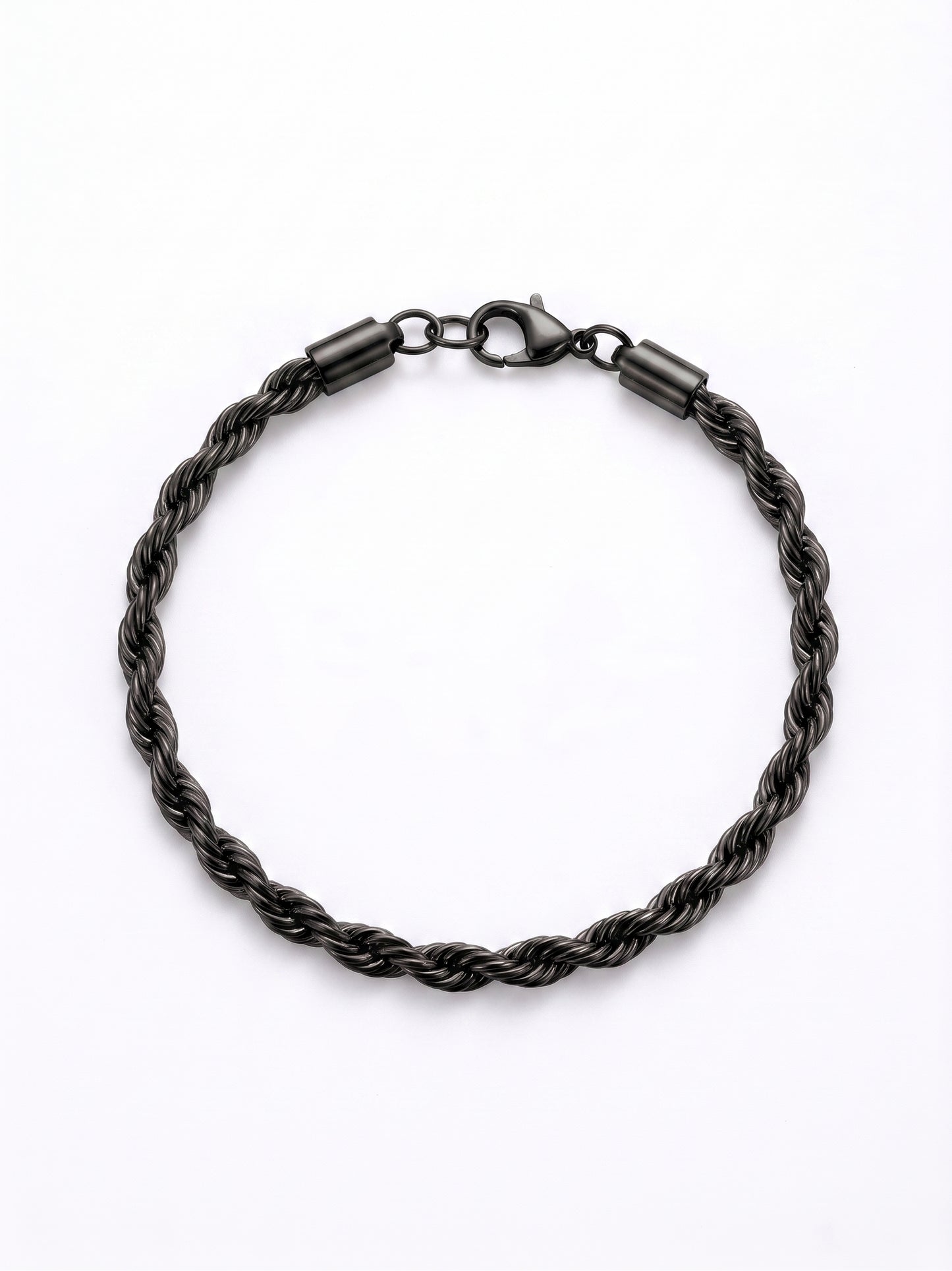 Kordelketten-Armband schwarz