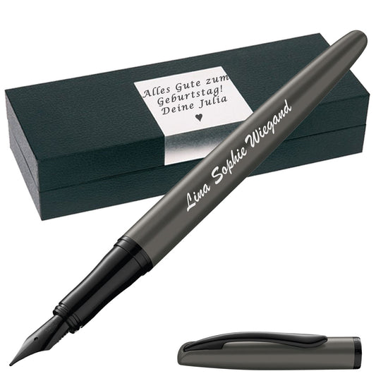 Pelikan Fuellhalter mit Gravur Jazz Noble Elegance P36 Stone mit Box personalisiert