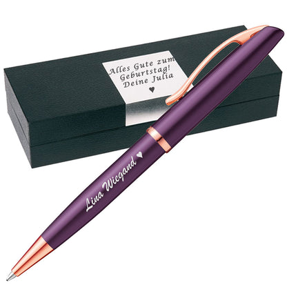 Pelikan Jazz K36 Noble Elegance Viola Kugelschreiber mit Gravur
