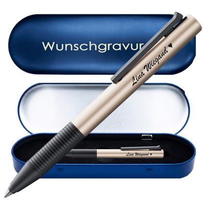 LAMY tipo AL/K Tintenroller mit Gravur | Aluminium | inkl. Geschenkbox mit Gravur – PS491PSBox8