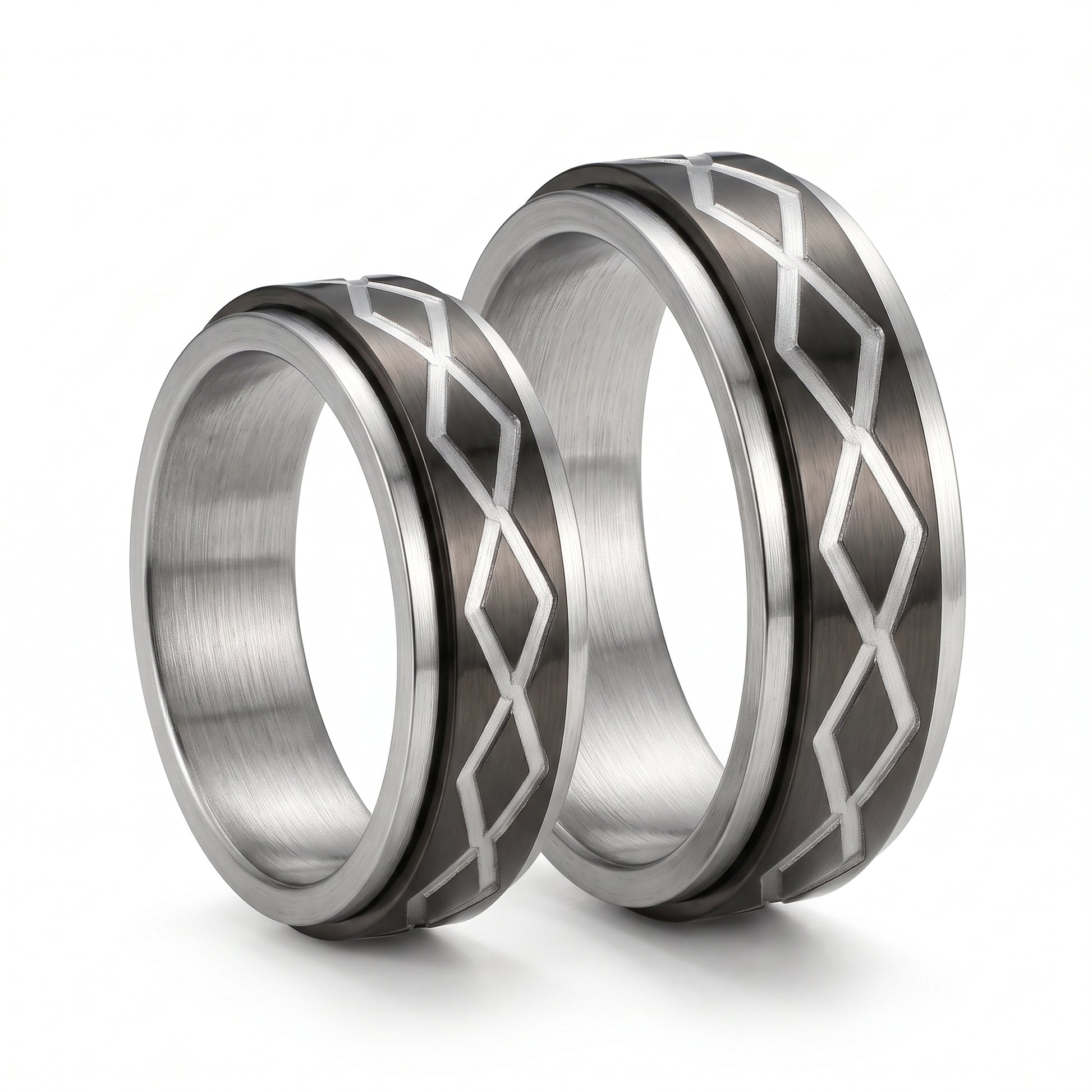 Rombo Partnerring-Set