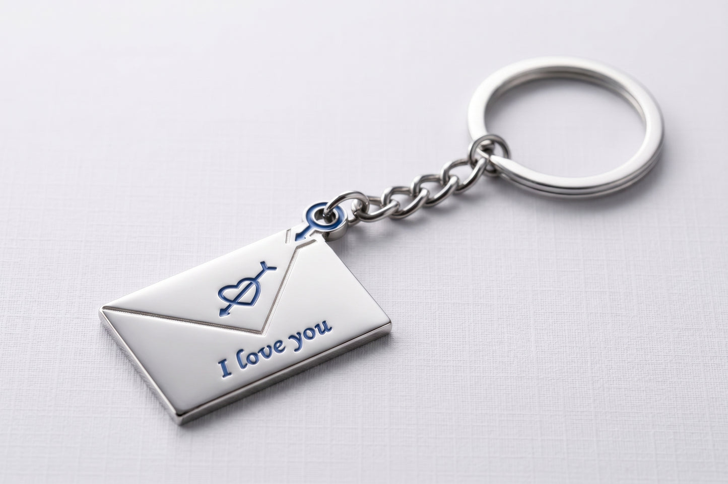 Rückseite mit Motiv I love you