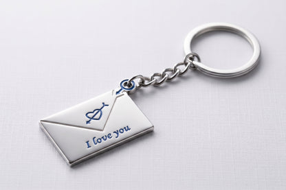 Rückseite mit Motiv I love you