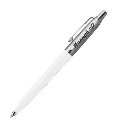 PARKER Geschenk Set JOTTER Kugelschreiber mit Wunschgravur und Parker Notizblock in Geschenkbox