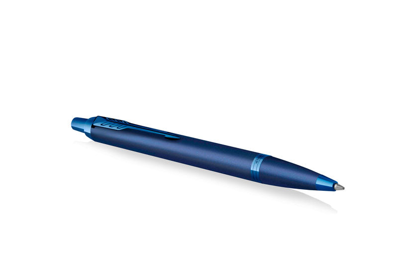 Parker IM Professionell Mono Blau | Kugelschreiber mit Gravur | Personaliserter Kugelschreiber mit Laser-Gravur