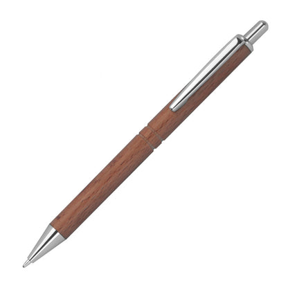 Kugelschreiber mit Gravur aus Holz | blau schreibend | Kugelschreiber personalisiert |
