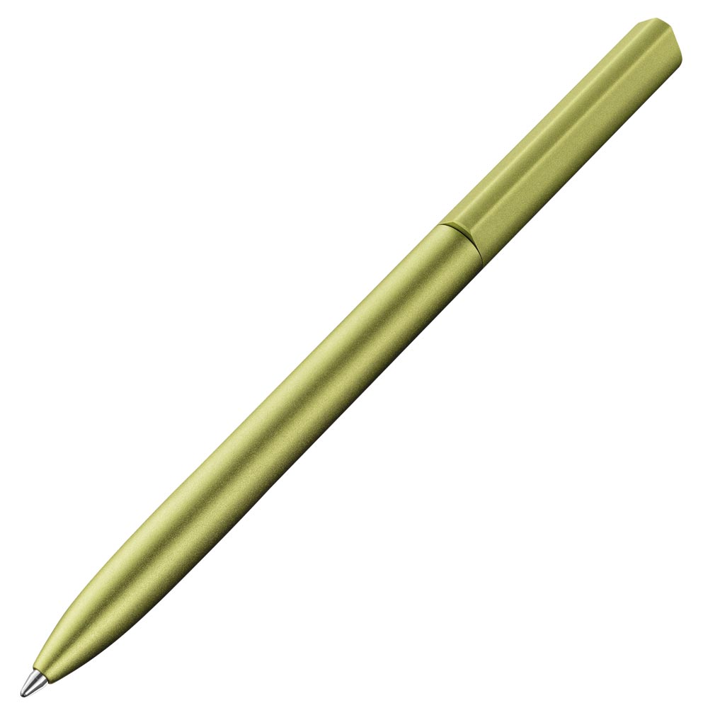 Pelikan Kugelschreiber Ineo® mit Gravur | inkl. Etui mit Wunschgravur (Platz für 10 Stifte) | Frühlings- Grün |