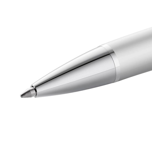 Pelikan Kugelschreiber Pura® P40 Silber mit Wunscgravur | Geschenkbox personalisiert | Hochwertig eloxiertes Aluminium-Gehäuse
