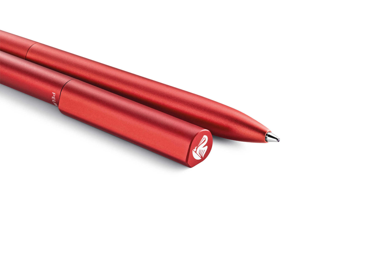 Pelikan Kugelschreiber Ineo® Elements K6 | inkl. mit Wunschgravur | Metalletui | Feuer- Rot | gravierter kugelschreiber | Lasergravur