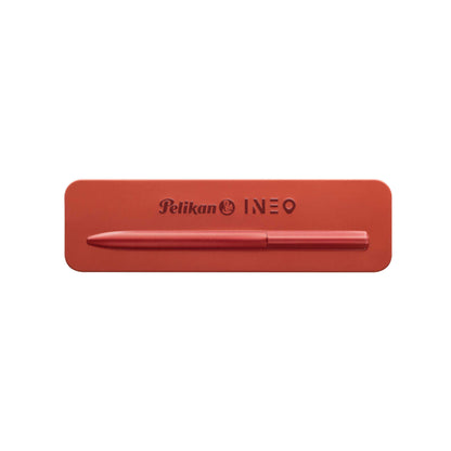 Pelikan Kugelschreiber Ineo® Elements K6 | inkl. mit Wunschgravur | Metalletui | Feuer- Rot | gravierter kugelschreiber | Lasergravur