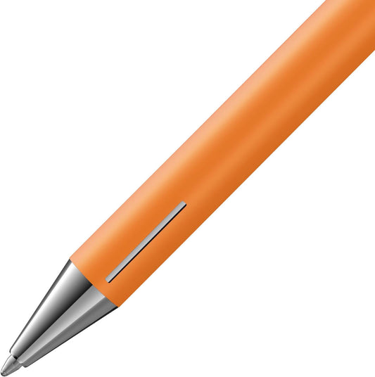 LAMY Econ Kugelschreiber mit Gravur als Geschenk | Geschenkverpackung inklusive Wunschgravur | schwarz schreibend | hochwertiges Metall
