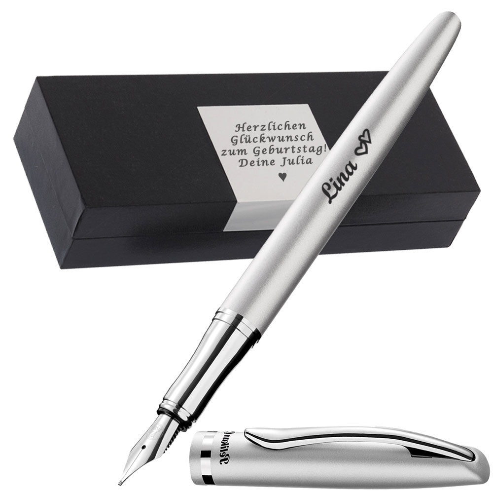 Pelikan Füllhalter P36 Jazz Elegance Silber