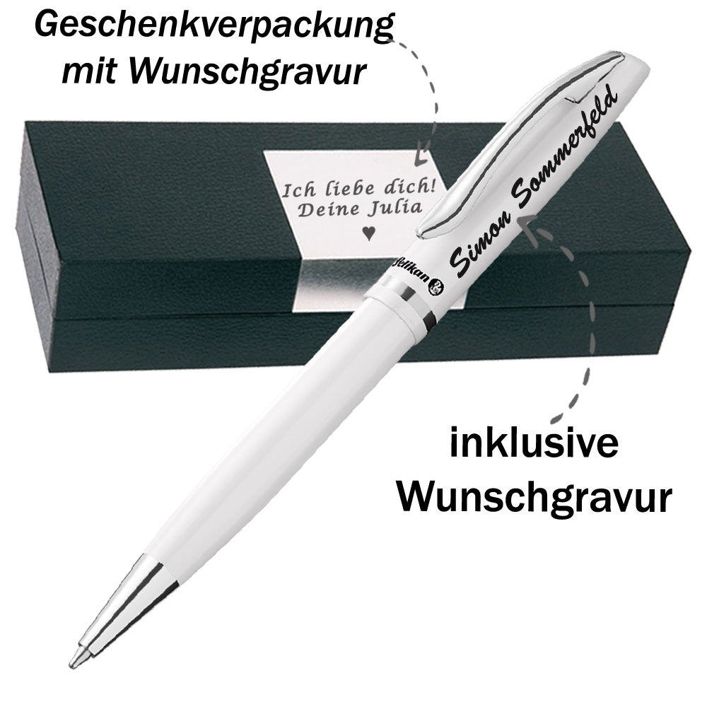 Pelikan Kugelschreiber Jazz Elegance K36 Perlweiß FS