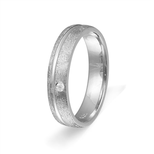 Si Ring mit Handschriftgravur