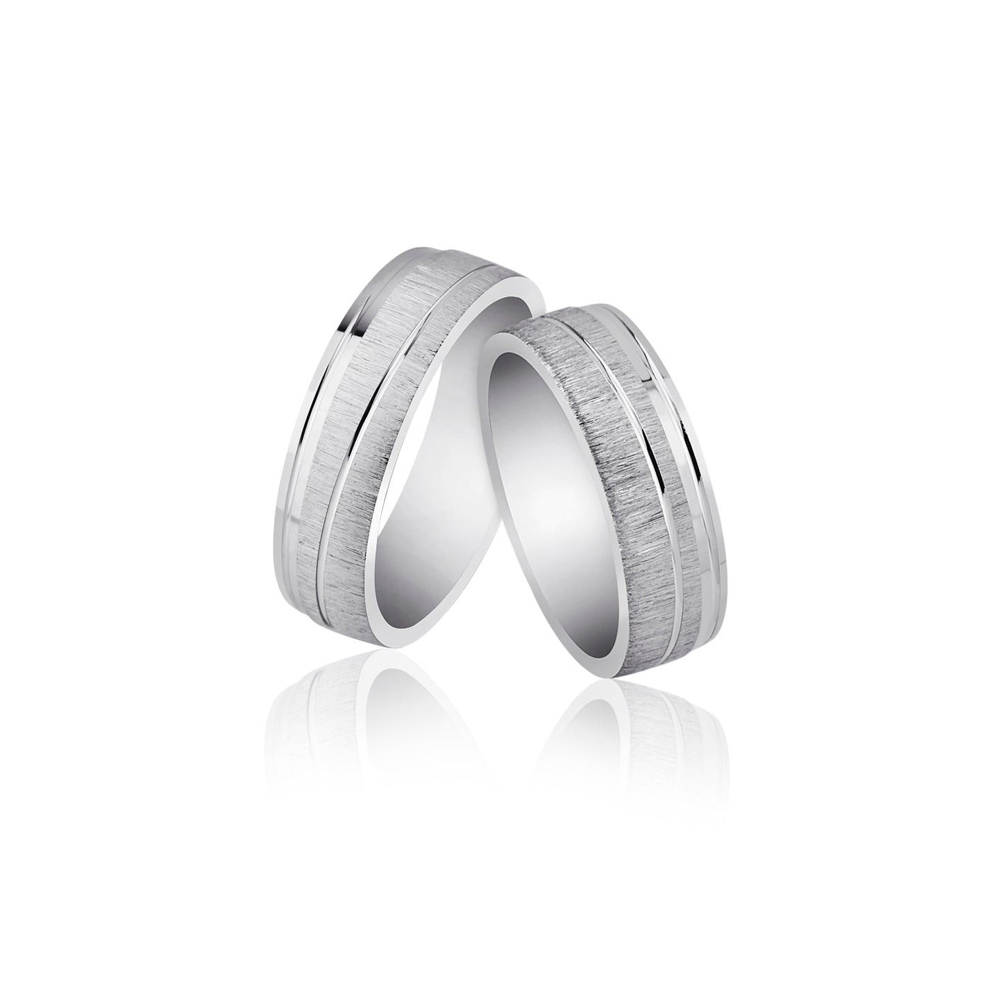 Majesty Partnerring-Set mit Handschriftgravur