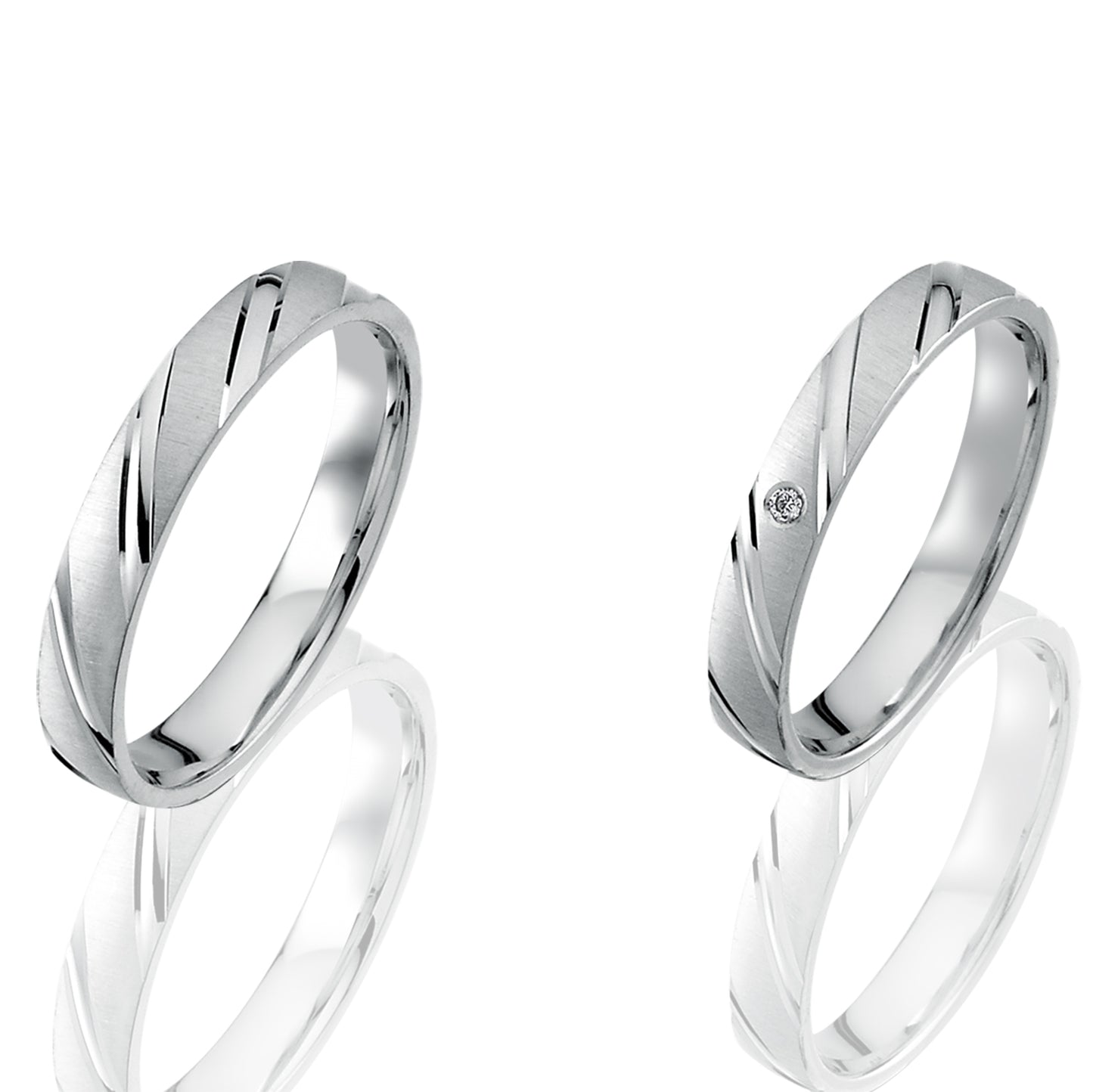 Achilles Partnerring-Set mit Lasergravur
