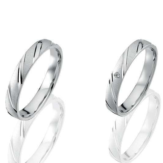 Achilles Partnerring-Set mit Lasergravur