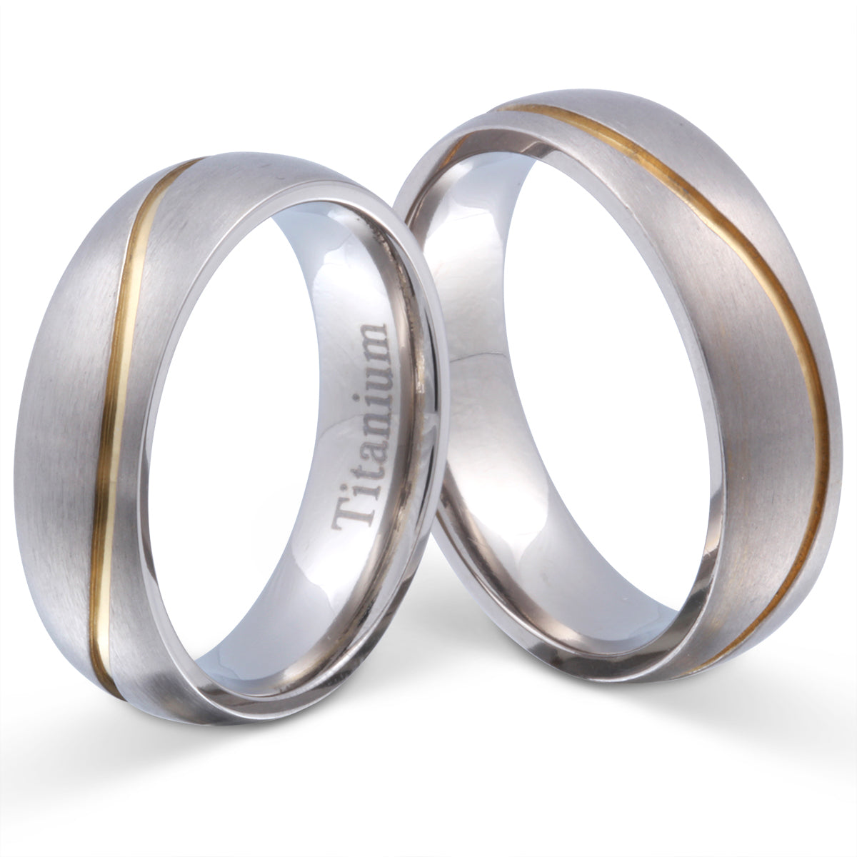 Havanna Partnerring-Set mit Handschriftgravur