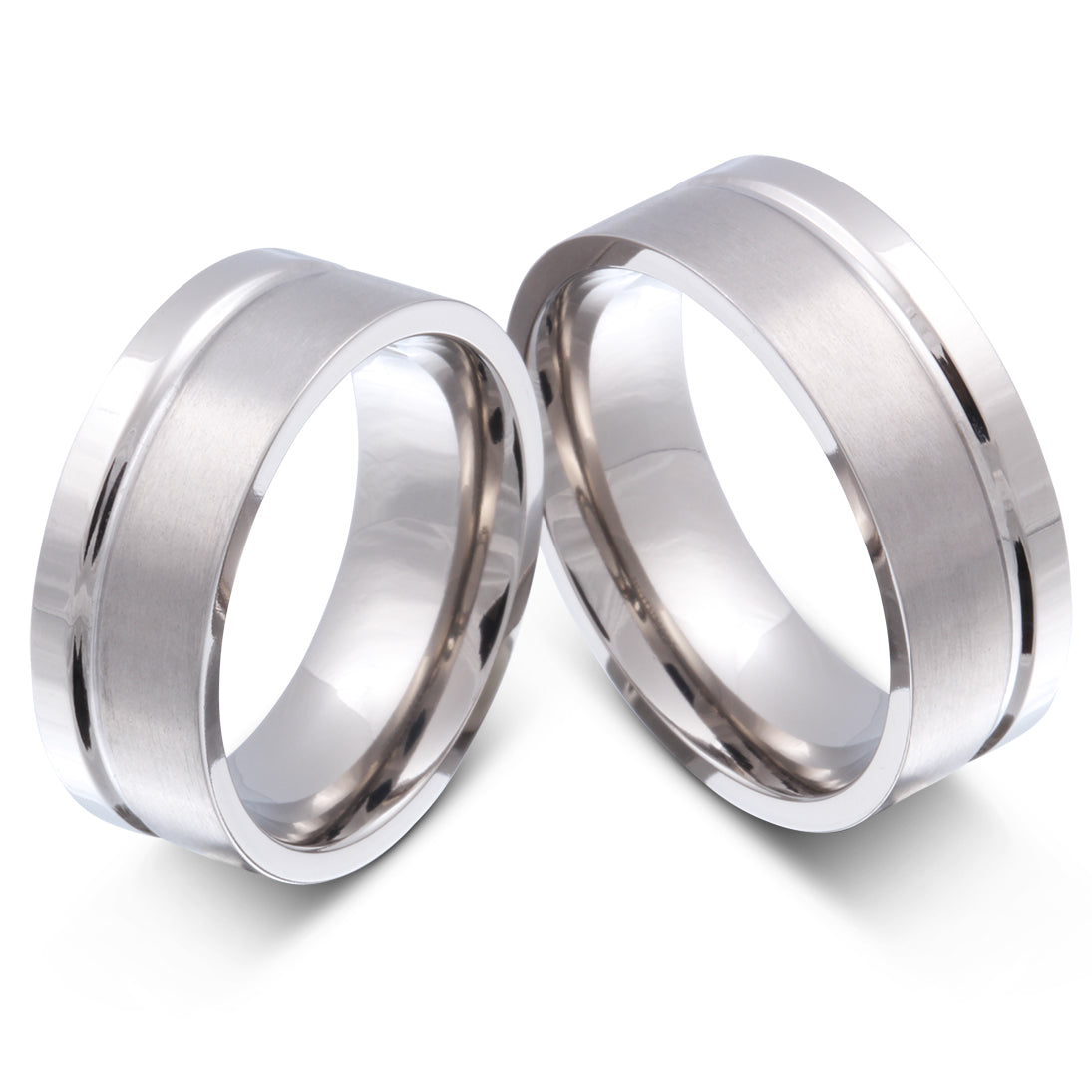 Roja Partnerring-Set mit Lasergravur