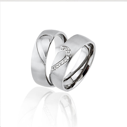 Nisa Partnerring-Set mit Lasergravur