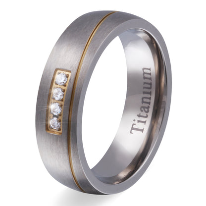 Mulini Ring mit Lasergravur