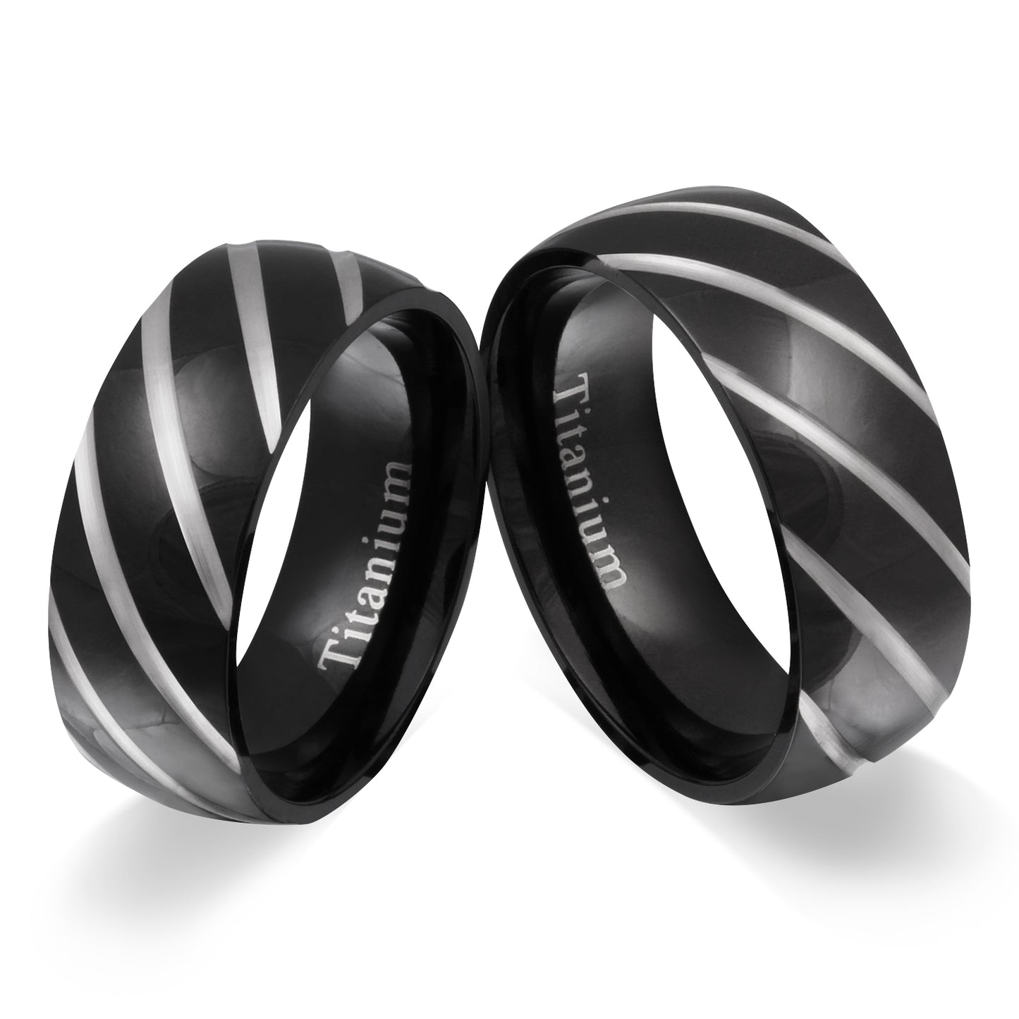 Amfora Partnerring-Set mit Handschriftgravur